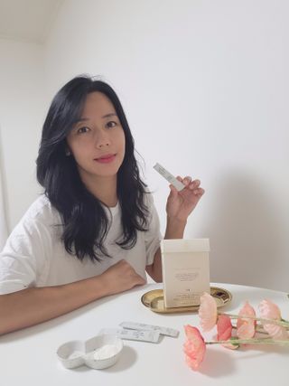 라보르 프렌치 콜라겐 화이트 — 5점을 준 리뷰어가 2022년 10월 올린 사용 사진