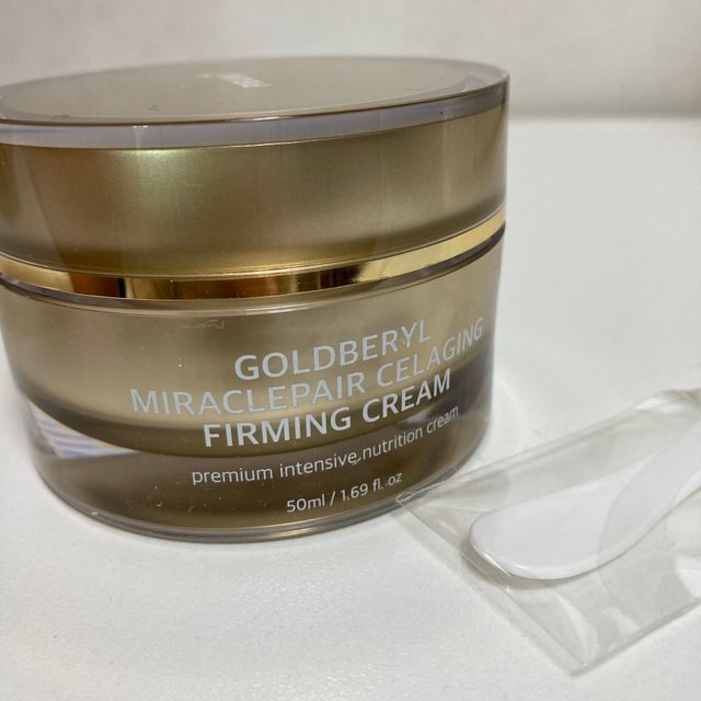 피부미 골드베릴 미라클페어 세레이징 퍼밍 크림 50ml 리뷰 사진