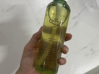 스킨큐어 산다화 순한 클렌징 동백 오일 200ml — 5점을 준 리뷰어가 2023년 2월 올린 사용 사진
