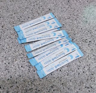[이뮤니티플러스]우리아이 면역오키, 건강오키 _ 키즈오키 더진한꿀배도라지청 10포 1box — 5점을 준 리뷰어가 2022년 5월 올린 사용 사진