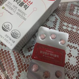 [리노브] 4세대 활성엽산 액티폴릭 270mg x 30정 — 5점을 준 리뷰어가 2022년 8월 올린 사용 사진