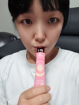 [인디닥터] 면역 생생 핑크 이뮨 젤리 — 5점을 준 리뷰어가 2022년 6월 올린 사용 사진