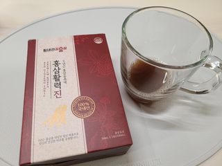 힘내라김홍삼 홍삼활력진 50ml x 5포 — 4점을 준 리뷰어가 2021년 3월 올린 사용 사진