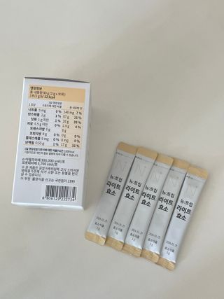 [뉴트립] ✅라이트 효소 1박스 1개월 분 (3g x 30포) — 5점을 준 리뷰어가 2023년 3월 올린 사용 사진