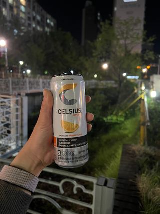 셀시어스 오리지널 325ml 에너지 비타민 피트니스 드링크(24can) 다이어트 음료 — 5점을 준 리뷰어가 2022년 5월 올린 사용 사진