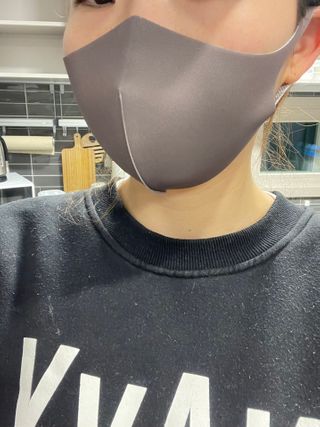 [에이블밤부] 리퓨어 쿠퍼 마스크 10color — 5점을 준 리뷰어가 2021년 2월 올린 사용 사진