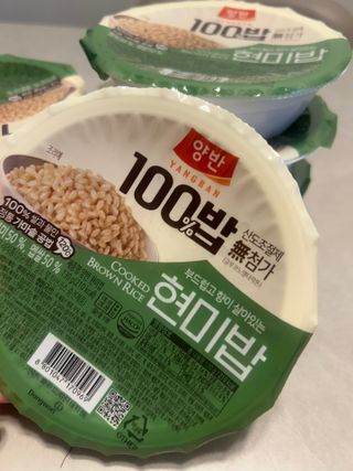 [구매평]양반 동원 양반 100밥 현미밥, 130g, 12개 — 5점을 준 리뷰어가 2025년 4월 올린 사용 사진