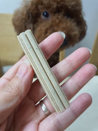 페페로니 클린플러스 덴탈치킨껌 10g x 14p — 5점을 준 리뷰어가 2021년 7월 올린 사용 사진