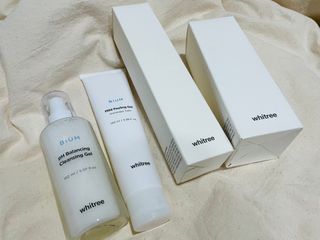 화이트리 비움 약산성 클렌징젤 ,마일드 필링젤 세트 — 5점을 준 리뷰어가 2021년 1월 올린 사용 사진