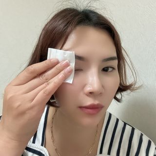 [후르디아] 눈시림없는 올영 립앤아이 리무버 — 5점을 준 리뷰어가 2024년 4월 올린 사용 사진