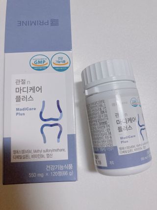 프리마인 평생 써야하는 관절의 건강을 위한 완벽설계 솔루션 관절n마디케어 플러스 120정 — 4점을 준 리뷰어가 2021년 10월 올린 사용 사진