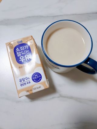 소화가 잘되는 우유 국산 5곡 미숫가루 — 5점을 준 리뷰어가 2021년 9월 올린 사용 사진