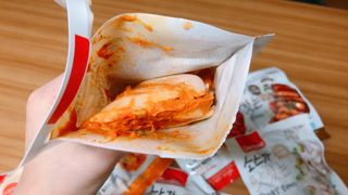 굽네몰 [굽네] 소스가 맛있는 닭가슴살 슬라이스 4종 — 5점을 준 리뷰어가 2021년 12월 올린 사용 사진