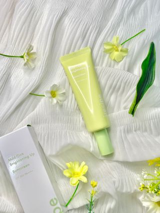 아이레시피 마일드시카 브라이트닝 업 선스크린 SPF50+ PA++++ — 5점을 준 리뷰어가 2023년 6월 올린 사용 사진