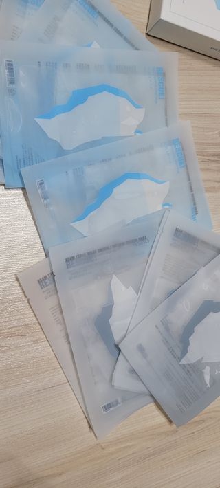 에이스노 레스큐 부스트 하이드레이션 시트마스크 — 4점을 준 리뷰어가 2021년 9월 올린 사용 사진