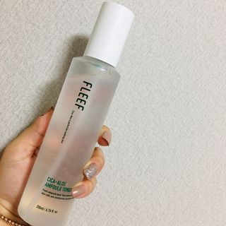 플리프 시카-알로에 앰플 토너 200ML — 5점을 준 리뷰어가 2021년 4월 올린 사용 사진