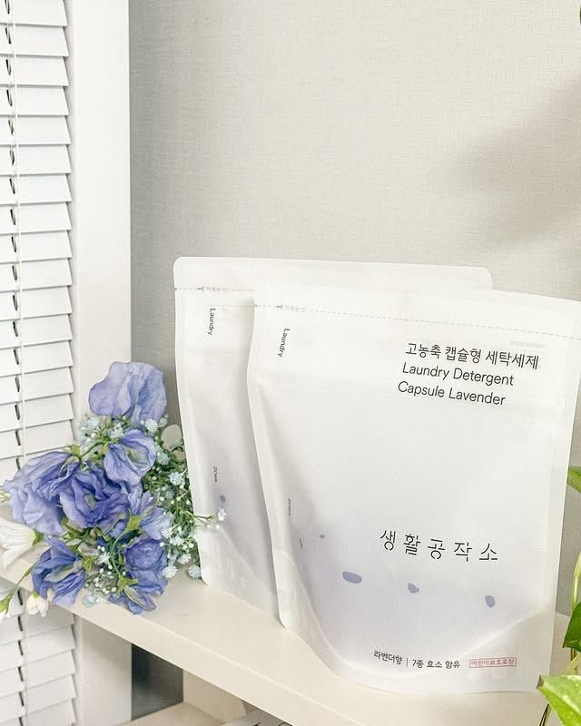 [네이버 구매평]캡슐 세탁세제 리뷰 사진