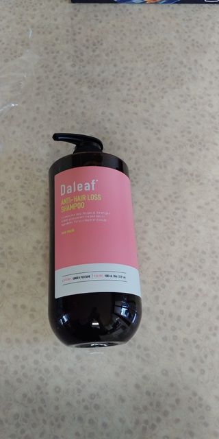 달리프 진저 베러 퍼퓸 탈모 완화 샴푸 1000ml 향 3종 — 5점을 준 리뷰어가 2021년 2월 올린 사용 사진