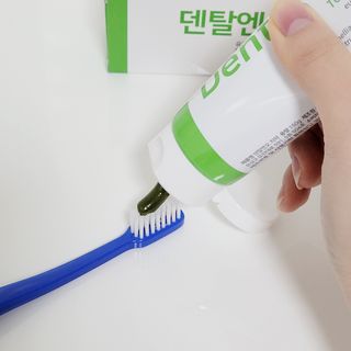 프리마인 유해균 뿐만 아니라 유익균까지 씻어내는 치약은 그만, 건강한 구강환경을 만드는 덴탈엔오 — 4점을 준 리뷰어가 2022년 1월 올린 사용 사진