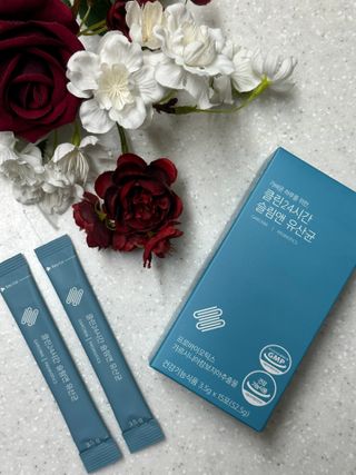 클린24시간 슬림앤유산균 1박스 (3.5g X 15포) — 5점을 준 리뷰어가 2023년 1월 올린 사용 사진