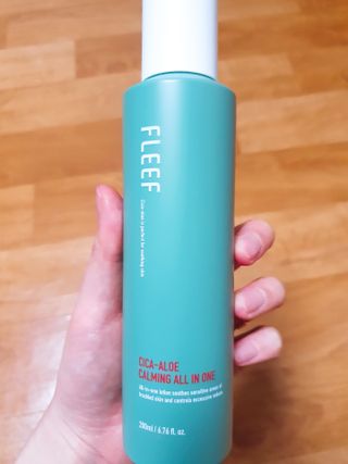 플리프 시카-알로에 카밍 올인원 200ml — 5점을 준 리뷰어가 2021년 3월 올린 사용 사진