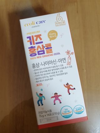 베거스코리아 [콜리케어] 키즈 홍삼콜리 딸기맛 14포 — 5점을 준 리뷰어가 2021년 11월 올린 사용 사진