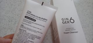GINGER6 하이드레이팅 진저 워터 폼클렌징 — 5점을 준 리뷰어가 2021년 10월 올린 사용 사진