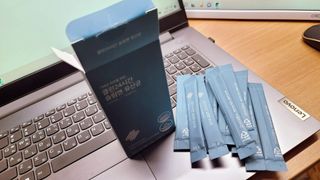 클린24시간 슬림앤유산균 1박스 (3.5g X 15포) — 5점을 준 리뷰어가 2022년 10월 올린 사용 사진