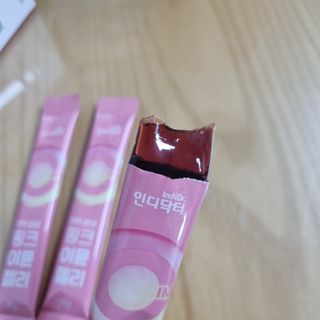 [인디닥터] 면역 생생 핑크 이뮨 젤리 — 5점을 준 리뷰어가 2022년 5월 올린 사용 사진
