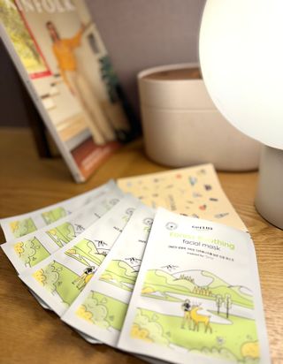 세뚜아(Cettua) [세뚜아] 포레스트 수딩 마스크 Cettual Forest  Soothing Mask 5매 — 4.5점을 준 리뷰어가 2024년 1월 올린 사용 사진