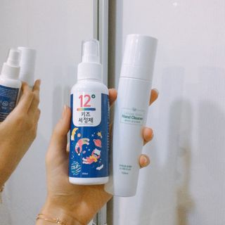 셀바이져 항균 스프레이 핸드워시 + 키즈세정제 SET — 5점을 준 리뷰어가 2021년 3월 올린 사용 사진