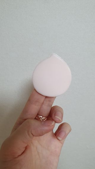 젤리팜 마이크로셀 실리콘퍼프 피치,오렌지 — 5점을 준 리뷰어가 2021년 11월 올린 사용 사진