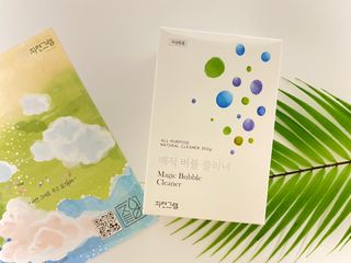 자연그램 매직버블클리너 스틱형 30포 — 5점을 준 리뷰어가 2021년 2월 올린 사용 사진
