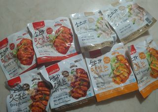굽네몰 [굽네] 소스가 맛있는 닭가슴살 슬라이스 4종 — 5점을 준 리뷰어가 2021년 4월 올린 사용 사진