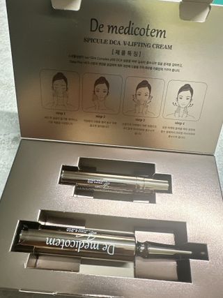 MF[더메디코템] 스피큘 DCA V리프팅 크림 — 5점을 준 리뷰어가 2024년 4월 올린 사용 사진