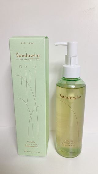 스킨큐어 산다화 순한 클렌징 동백 오일 200ml — 5점을 준 리뷰어가 2023년 5월 올린 사용 사진