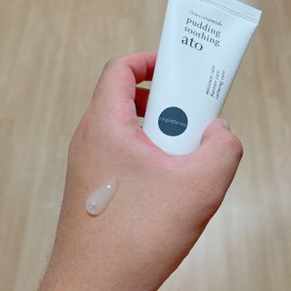 냉장고에 넣어요, 붉은 트러블 피부 다음날 진정되요 [버진팜스 푸딩수딩아토] — 5점을 준 리뷰어가 2021년 9월 올린 사용 사진