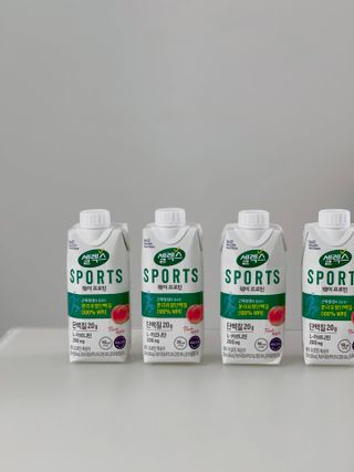 셀렉스스포츠 셀렉스 스포츠 웨이 프로틴 복숭아_ 330ml x 12팩 — 5점을 준 리뷰어가 2021년 8월 올린 사용 사진