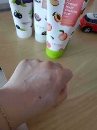 [후르디아] 골라쓰는 모찌 클렌징폼 5종 세트 — 5점을 준 리뷰어가 2021년 5월 올린 사용 사진
