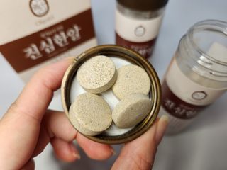 올바이오 천연 재료로 만든 고체 육수 진심한알 — 5점을 준 리뷰어가 2022년 11월 올린 사용 사진