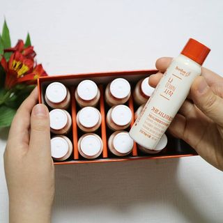 12월 15일 출시, 건강기능식품 브랜드 본리브 나 다운 시작 제품 3종 — 5점을 준 리뷰어가 2021년 2월 올린 사용 사진