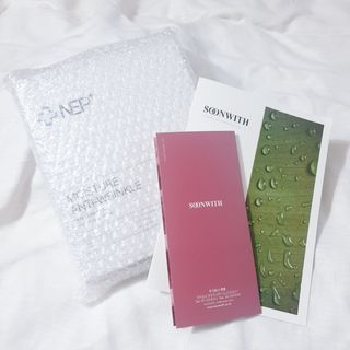 SOONWITH 순위드 NEP+ 스킨케어 3종 세트 — 5점을 준 리뷰어가 2021년 4월 올린 사용 사진