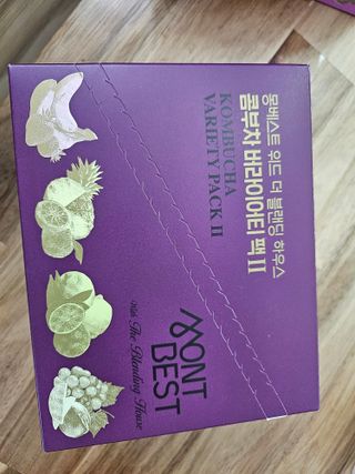 [몽베스트] 위드 더 블랜딩 하우스 콤부차 _ 버라이어티팩II — 4.5점을 준 리뷰어가 2024년 4월 올린 사용 사진