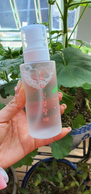 [시카앰플] 묘오한 고마진정할때 진정 스프레이 앰플 150ml — 3.5점을 준 리뷰어가 2021년 3월 올린 사용 사진