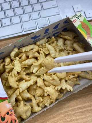 칩스틱 과자젓가락 게이밍젓가락 2ea / KC인증 식품용 — 5점을 준 리뷰어가 2021년 11월 올린 사용 사진