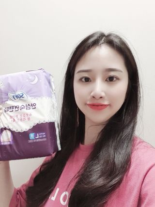 LG유니참 쏘피SOFY [SOFY] 안심숙면팬티/무표백속커버 — 5점을 준 리뷰어가 2021년 4월 올린 사용 사진
