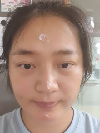 마리엔메이 센서티브 수딩 젤 크림 + 어성초 티트리 추출물 세럼 + 어성초 티트리 모공 클렌징 폼 — 5점을 준 리뷰어가 2021년 9월 올린 사용 사진