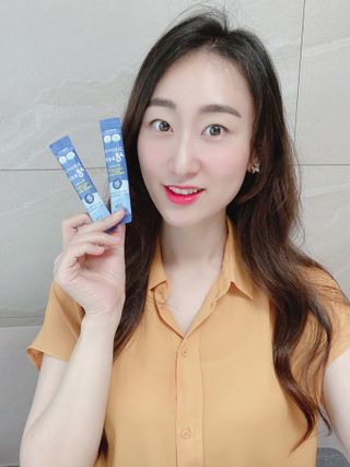 서울약사신협_프로바이오생유산균_2.5G x 100포 — 5점을 준 리뷰어가 2021년 6월 올린 사용 사진