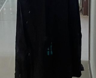 다운블로우 ~플레어 레이어드 민소매 드레스 봄 여름 가을 슬리브리스 반팔 롱 원피스 — 5점을 준 리뷰어가 2025년 6월 올린 사용 사진