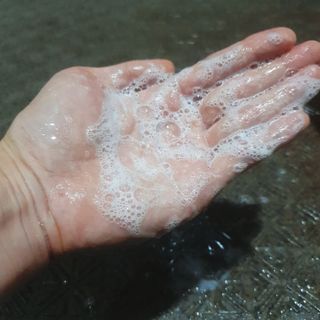 더마힐 헤어 컨디셔닝 샴푸 릴렉스 500ml — 5점을 준 리뷰어가 2021년 1월 올린 사용 사진